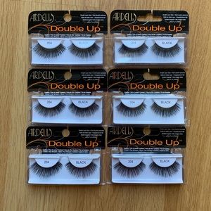Ardell Black Double-up False Eyelashes #204 6-Pack